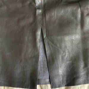 Leather Skirt